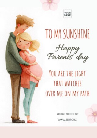 Modifier une affiche pour la Journée des parents