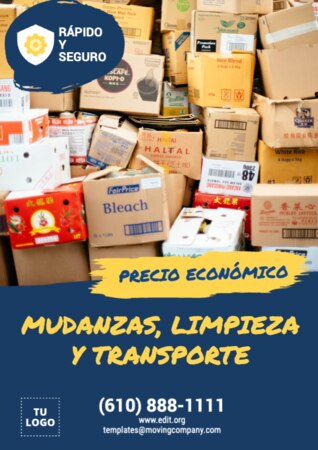 Editar una plantilla para retirada de trastos