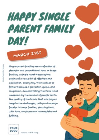 Modifier une affiche pour la Journée des parents