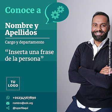 Edita una plantilla para equipos