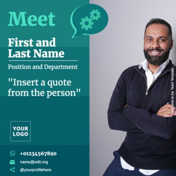 Editar um modelo para equipes