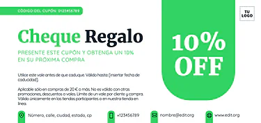 Crear tarjetas de regalo