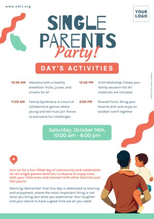 Modifier une affiche pour la Journée des parents