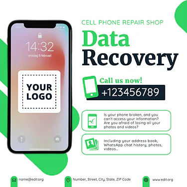 Edit a mobile repair template