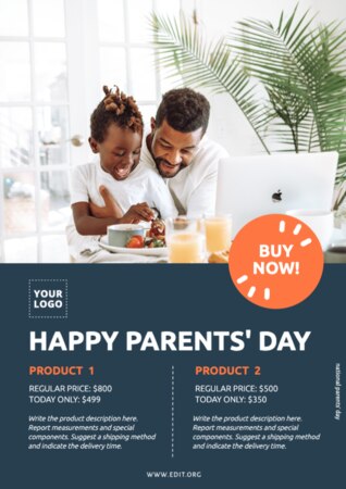 Modifier une affiche pour la Journée des parents