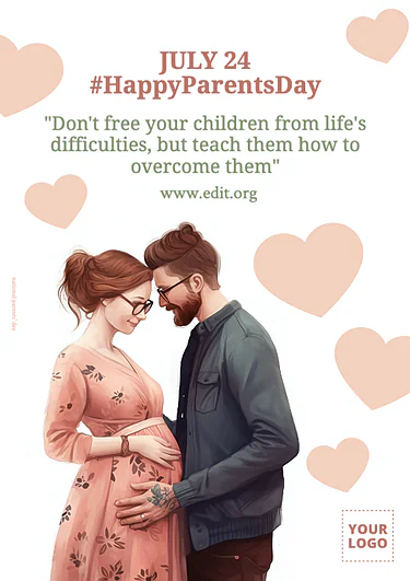 Modifier une affiche pour la Journée des parents