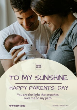 Modifier une affiche pour la Journée des parents