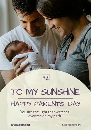 Modifier une affiche pour la Journée des parents