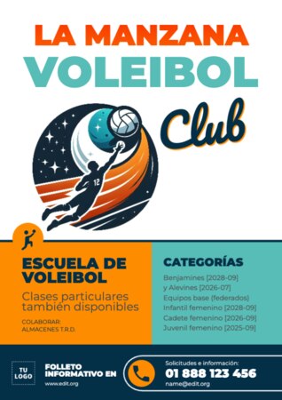 Edita un póster de campamento