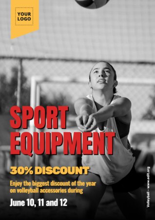 Edit a volleyball template