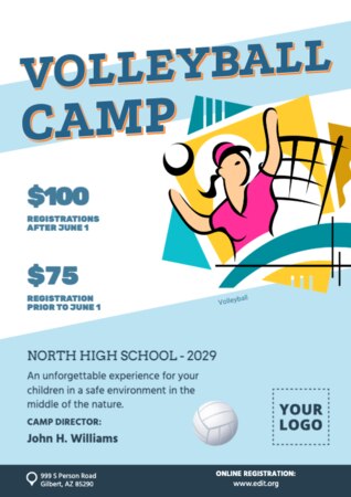 Edit a Summer Camp leaflet