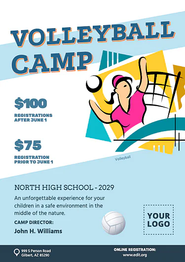 Edit a Summer Camp leaflet
