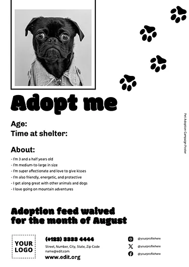 Make a design for dog walkers