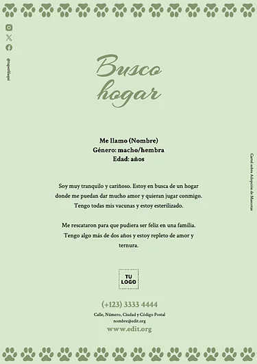 Edita un currículum