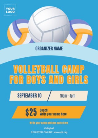 Edit a Summer Camp leaflet