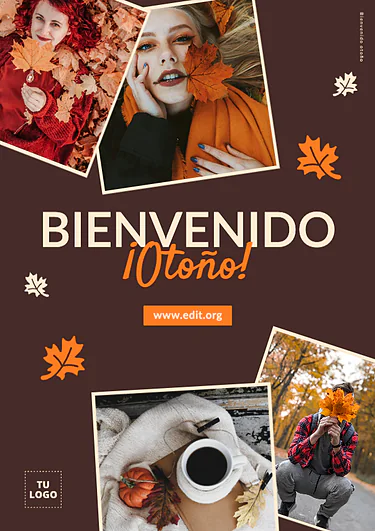 Edita una Tarjeta de otoño