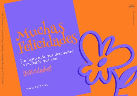 Edita una Tarjeta de Buen Trabajo