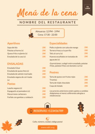 Edita una plantilla A4