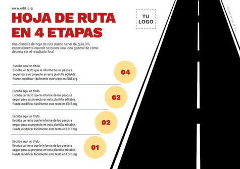 Edita una plantilla Roadmap