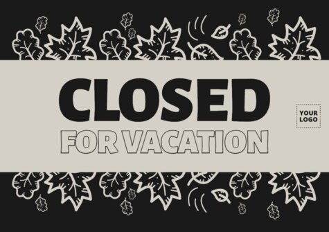 Modifier un modèle de flyer d'automne