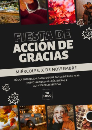 Edita una Tarjeta de otoño