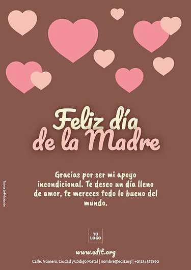 Editar un banner del Día de la Madre