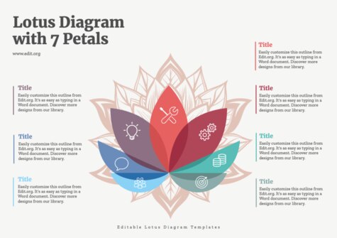 Edit a Lotus Diagram flower