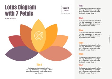 Edit a Lotus Diagram flower
