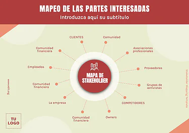 Edita un Mapa de Stakeholders