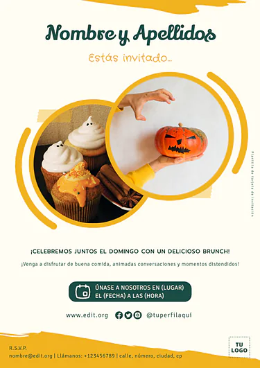 Edita una Tarjeta de otoño