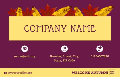 Zaprojektuj swoją wizytówkę online