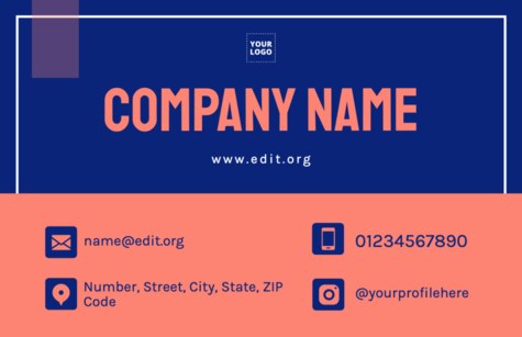 Zaprojektuj swoją wizytówkę online