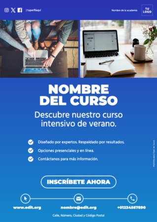 Editar plantillas de clases online