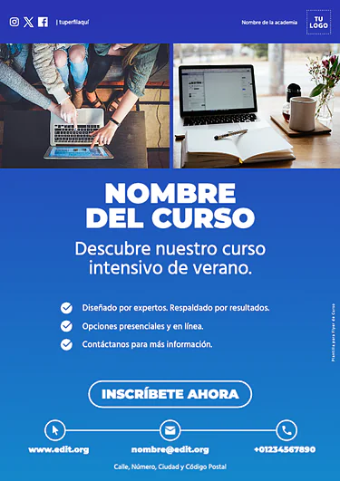 Editar plantillas de clases online