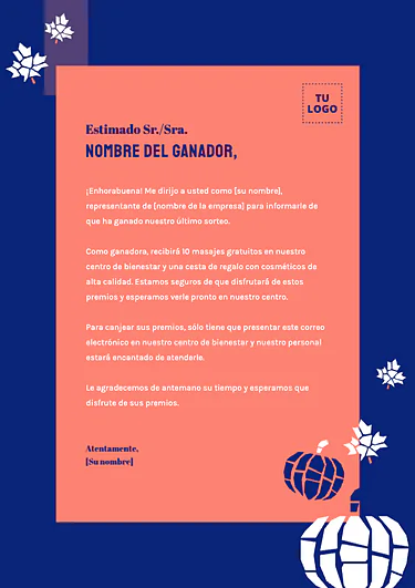 Edita una plantilla A4