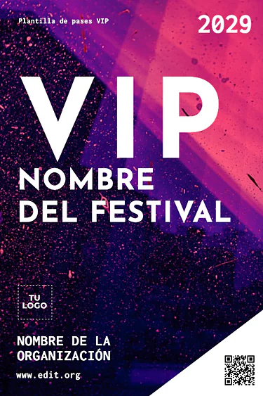 Edita un pase VIP