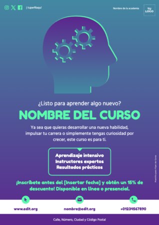 Editar plantillas de clases online