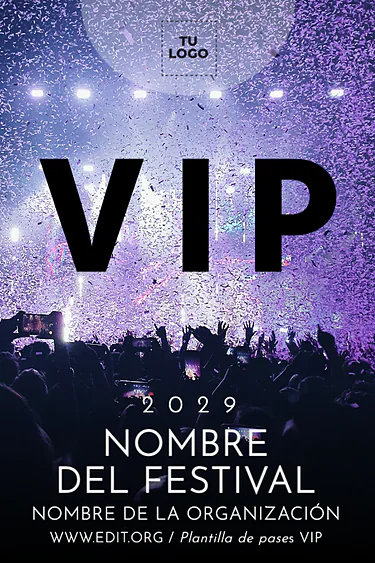 Edita un pase VIP