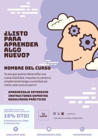 Editar plantillas de clases online