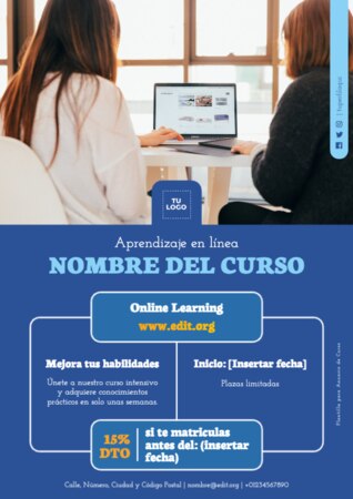 Editar plantillas de clases online