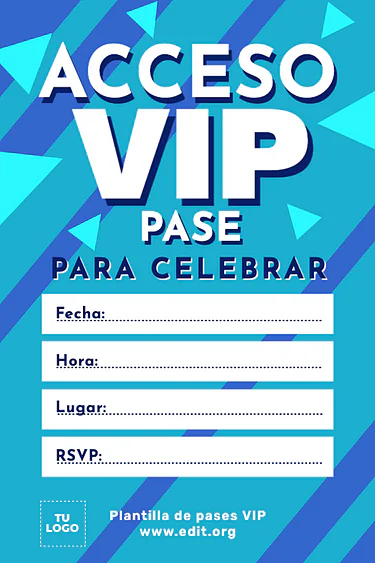 Edita un pase VIP