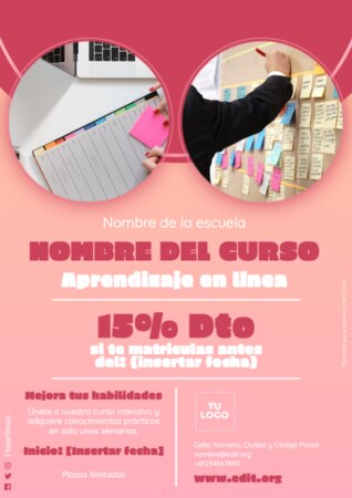 Editar plantillas de clases online