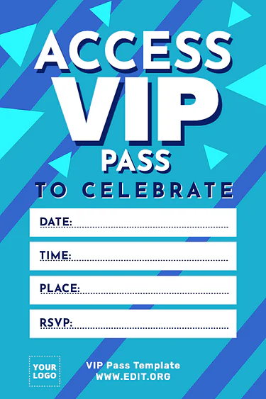 Edit a VIP flyer