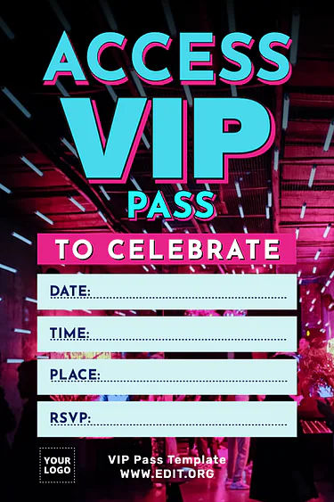 Edit a VIP flyer
