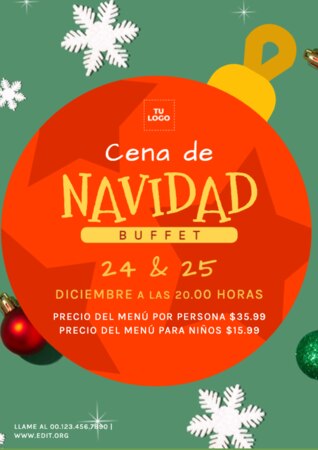 Edita un menú de catering