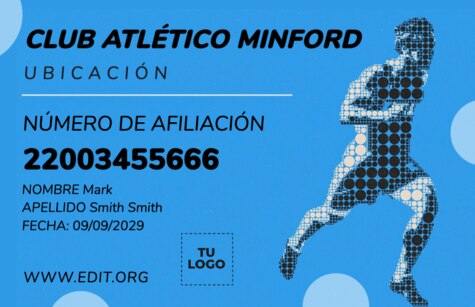 Edita una tarjeta de visita