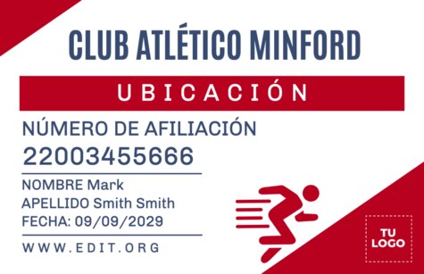 Edita una tarjeta de visita