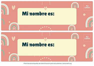 Edita una Etiqueta para Pupitre