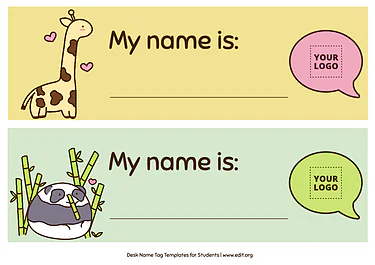 Edit a Classroom Desk Tag