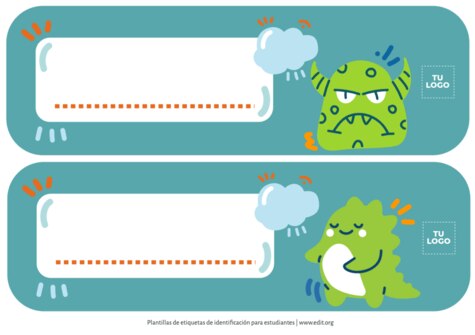 Edita una Etiqueta para Pupitre